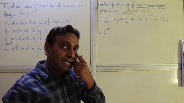 Permutations and Combinations(Identical objects)