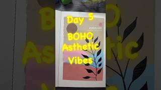 Day 5 of ABCP… Boho Asthetic Art #reels #art #painting #abstractart #viral #ytshorts