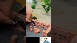 Mini House Construction Bricks & Pool !! #shorts #youtube shorts #trending #mini #new #yt