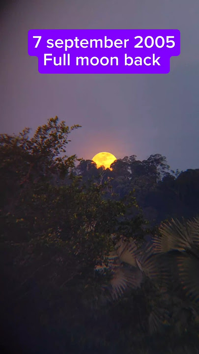Amazing !!! full moon back 😳 #gerhanabulan #fullmoon #timelapse #shorts