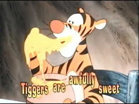Winnie the Pooh The Wonderful Thing About Tiggers Sing Along Song