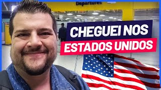 #001 Como foi VIAJAR PARA OS EUA - EMBARQUE PARA ORLANDO