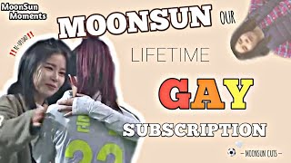 [MAMAMOO] MoonSun Moments || KICK THE BALL FOOTBALL (MoonSun Cuts) Solar being supportive ⚽🤍 [PT 1]