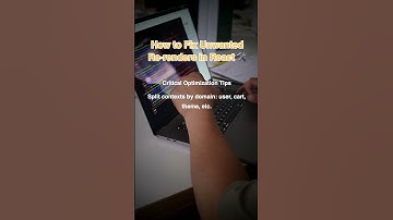 How to Fix Unwanted Re-renders in React 🛠️