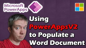 Power Apps V2 in Power Automate Populating a Word Template