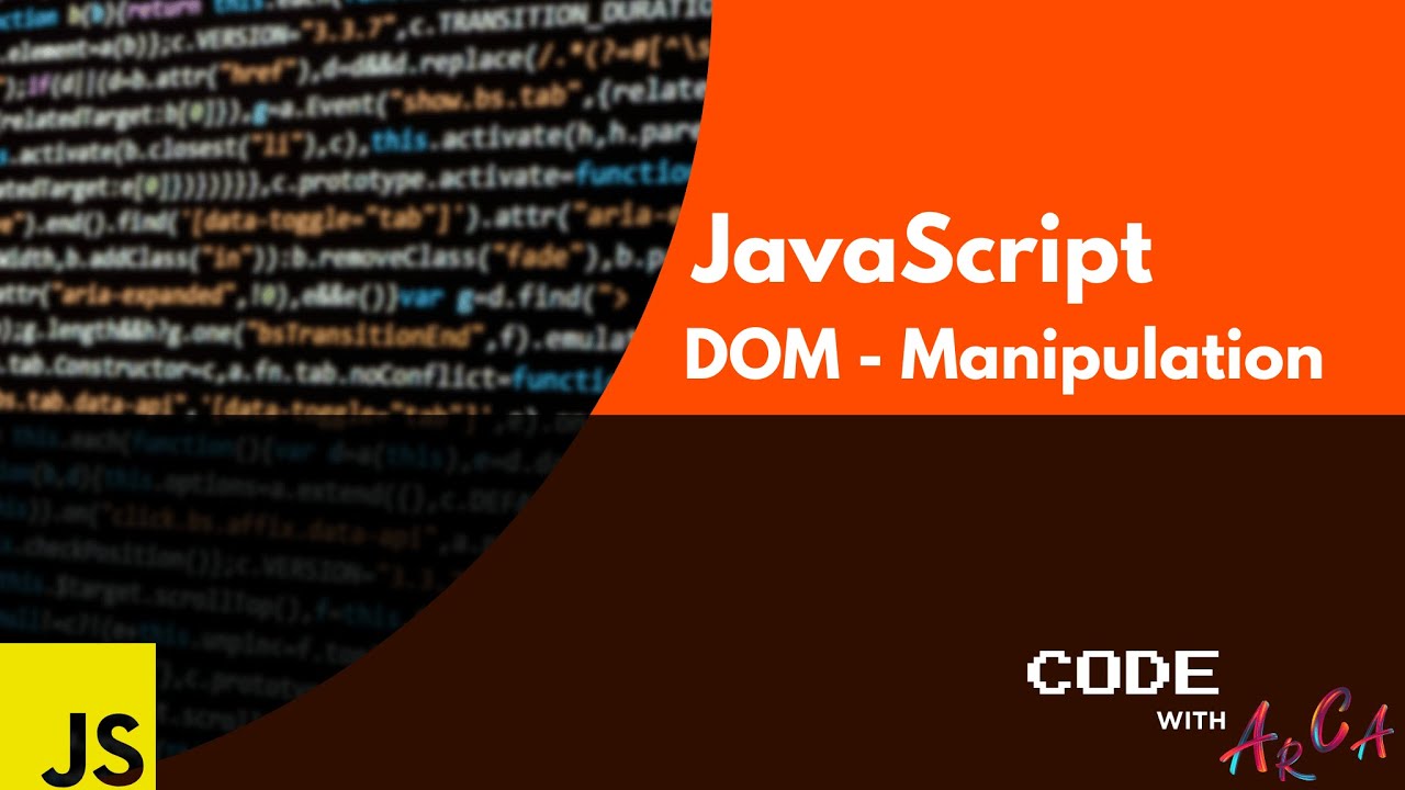 [6] JavaScript Basics: DOM-Manipulation | FÜR ANFÄNGER | kurz & einfach ...