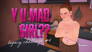 🔴LIVE! She Is Mad... | BBL Household: Paralives Legacy Challenge #4