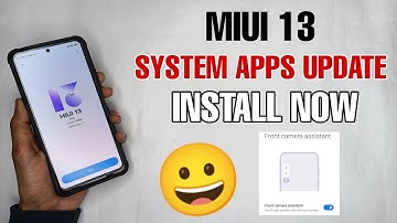 New MIUI 13 System Apps Update Install Now ⚡⚡