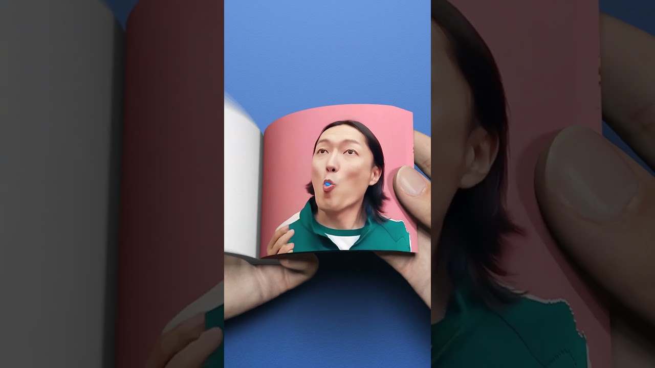 When Player 124 takes Blue pill FlipBook