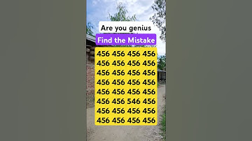 Find the Mistake #quiz #quizgame #puzzle #maths #shortvideo #shorts #short #iqtest