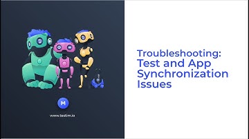 Troubleshooting synchronization issues