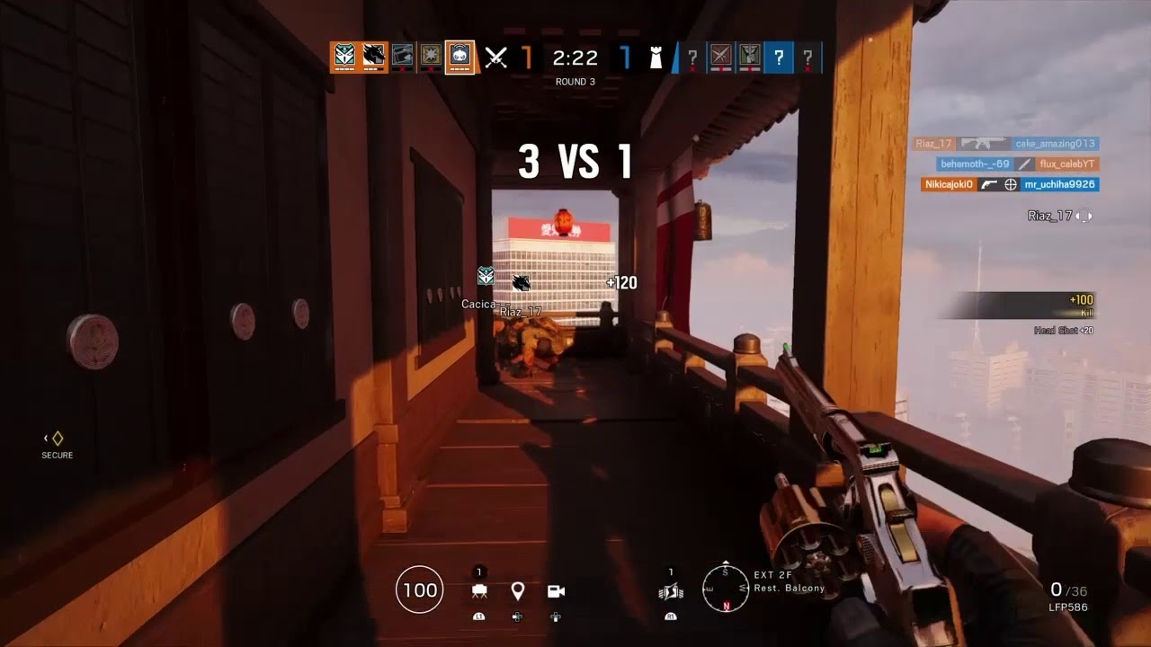 Rainbow Six Siege One Tap Compilation - YouTube