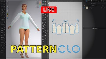Part 2/How to Draft a Basic Top Pattern with Traditional/Formula CLO 3D