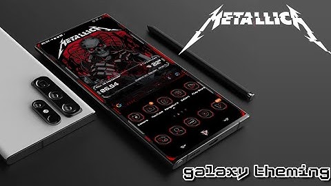 SAMSUNG THEME HEX SETUP METALIKA V2 ONE UI 1,2,3,4,5