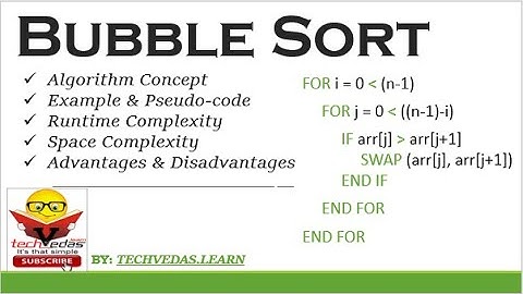 Bubble Sort Algorithm