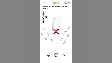 Which road leads to santa