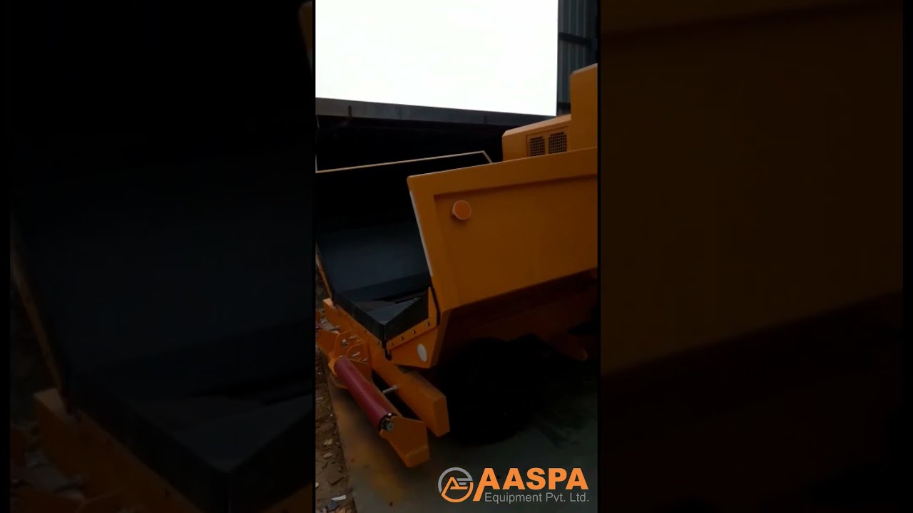 ROAD PAVERS AND FINISHER MACHINE AASPA EQUIPMENT PVT LTD Roadequipment Paverfinisher Viralvideo