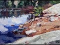 Palette Knife Landscape Painting Tips - Timelapse and Oil Painting Online Auction