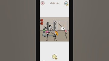 Thief Puzzle ( WEEGOON ) - funny stickman Brain puzzle Game - level  139 Android Gameplay //#shorts