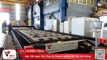 Bàn Giao Máy Cắt Laser Fiber Khổ Lớn 13m x 2,5m|| Kết Cấu Thép IPC Hải Phòng