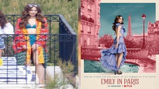 Lily Collins Loses It After Emily In Paris Billboard Is Defaced To Make Her Look Like Demonic Clow