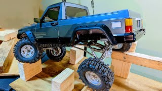 C1 Build Pt. 2 Scx10Iii Spawn Slow Crawl