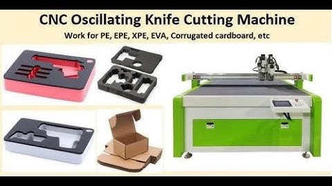 CNC Cutting Machine Corrugated Cardboard Creasing Knife Cut Perfect Make Carton Box