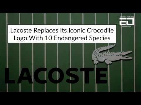 lacoste replaces iconic crocodile