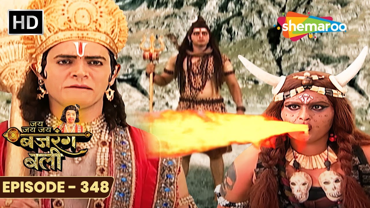 जय जय जय बजरंगबली - Jai Jai Jai Bajrang Bali - Full Ep 348 - Bal Hanuman Katha 