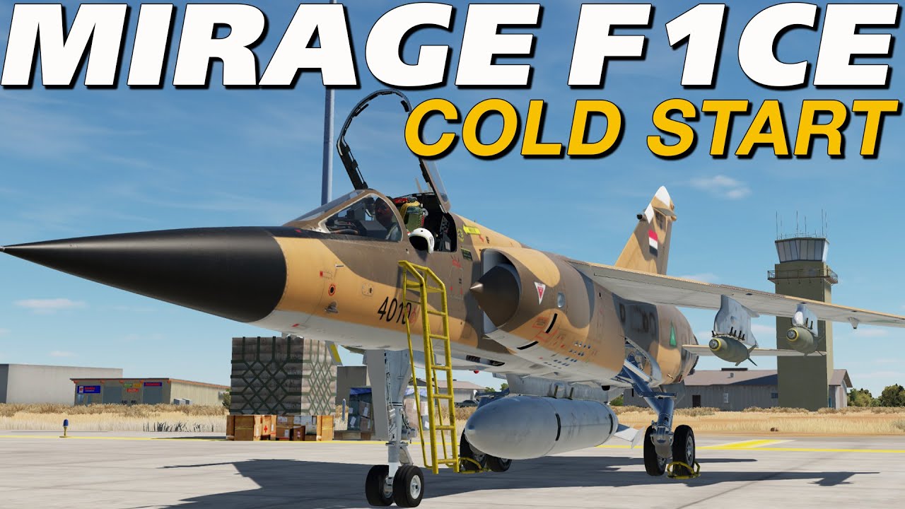 DCS Mirage F1CE Comprehensive Cold Start Tutorial! - YouTube