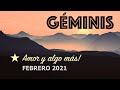 GÉMINIS♊️🧡Viene la estabilidad amorosa🙌🏼🥰 lucharéis por ella!🧡Febrero 2021