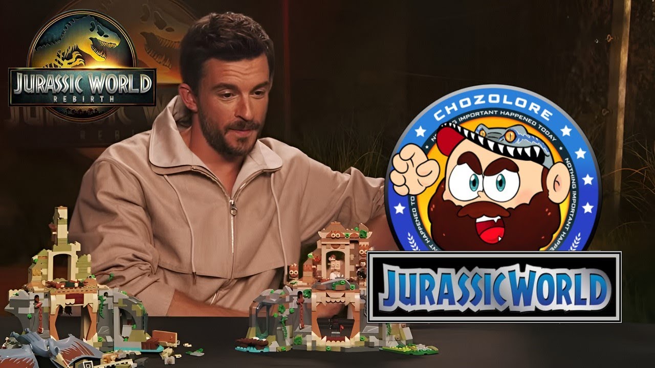 How Costumes Honor the Franchise and Jonathan Bailey Builds Rebirth Lego Set With No Instructions 🦖
