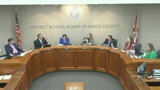 Pasco County School Board Meeting- February 18, 2025