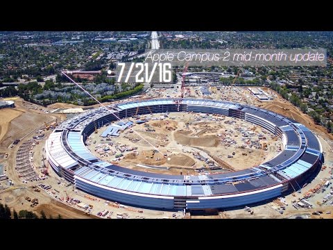 APPLE CAMPUS 2: Mid-July Construction Update