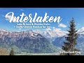 Went to the top of Interlaken | Harder Kulm + Lake Brienz | Cheese Fondue Dinner (Switzerland Vlog)