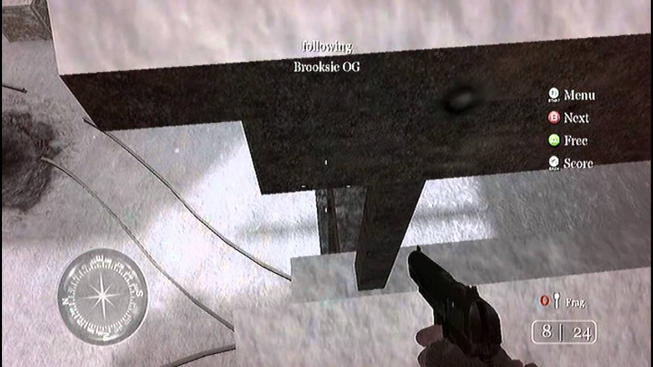 CoD 2 OUT OF MAP tutorial - YouTube