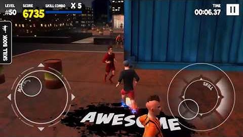 Watch how I scored 8 210 points on my Level 50 Skill Run! #skilltwinsfootballgame @SkillTwins