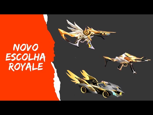 Testando o novo escolha royale - MP5 Evolutiva