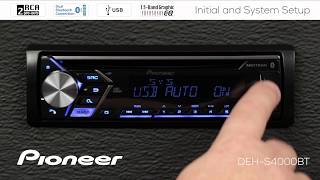 How To - Initial and System Setup on Pioneer In-Dash Receivers 2018
