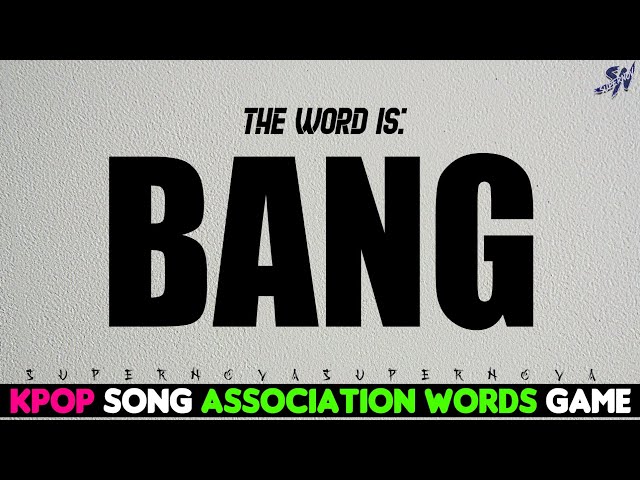 Song Association Words Game #8 (Kpop Edition)🔥🎮