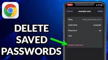 How To Delete Saved Passwords In Google Chrome In Mobile