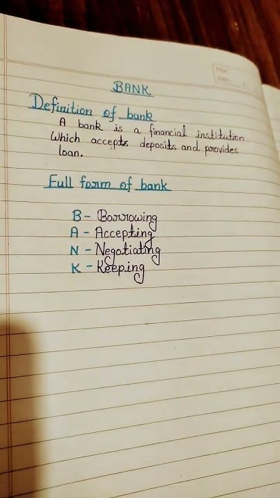 Banking Awareness Definition Of Bank Full Form Of Bank Shorts banking-awareness-definition-of-bank-full-form-of-bank-shorts
