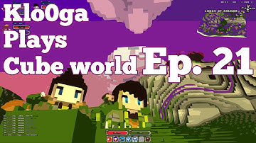 Klo0ga & 5T3V3N5 :: Cube World Multiplayer :: Ep. 21 :: "Iron Deposits"