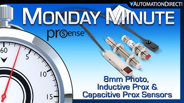 ProSense 8mm Sensors from AutomationDirect