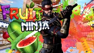 FRUIT SLICING MASTER!!! FRUIT NINJA PSVR!!! PS4 Gameplay screenshot 3