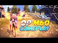 Vermilion Whirlwind Bundle Overpowered Gameplay With New M60 - Garena Free Fire