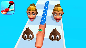 NAIL STACK! game MAX LEVEL SCORE - All Levels Android iOS Gameplay Walkthrough Full Update