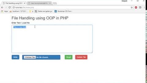 File Handling in PHP: Delete File in php