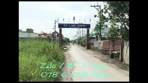 Đã Bán Đất Thổ Cư Ấp 1 Mỹ Nhơn Xã Tân Bửu Bến Lức tỉnh Long An ĐT’0786668368’
