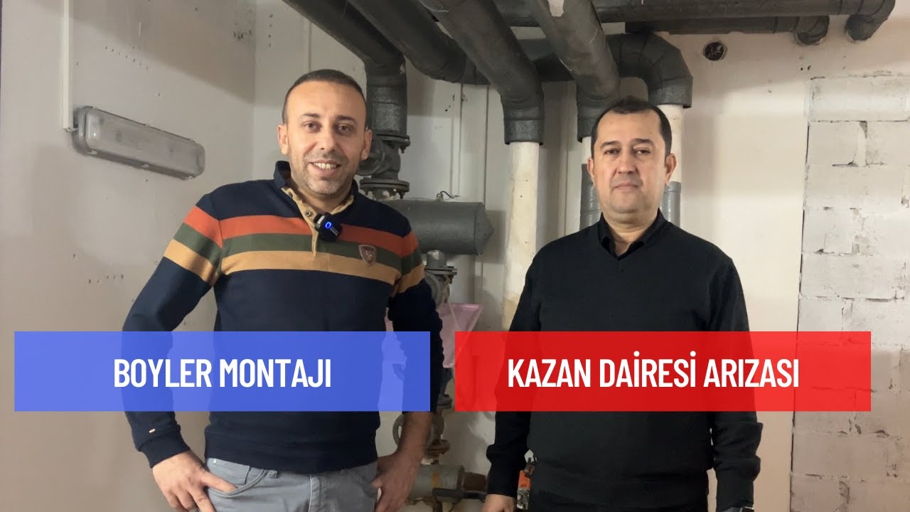 Boyler tesisatı nasıl bağlanmalı? kazan dairesi çalışma prensibi